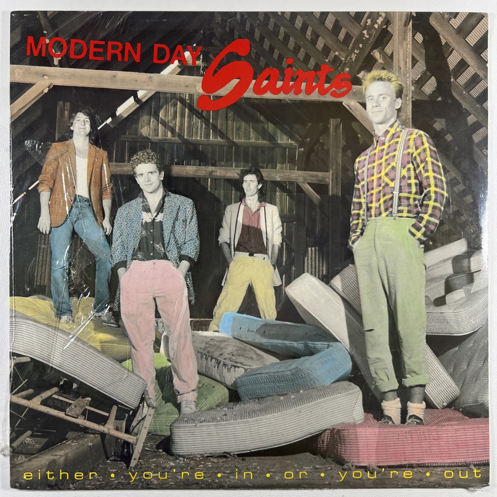 Modern Day Saints “Either You're In Or You're Out" EP/Mammoth (Sealed) 1986