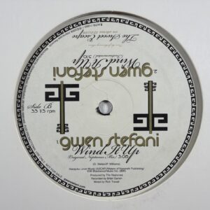 Gwen Stefani - Wind It Up 12” Single Interscope Records 2006 Promo