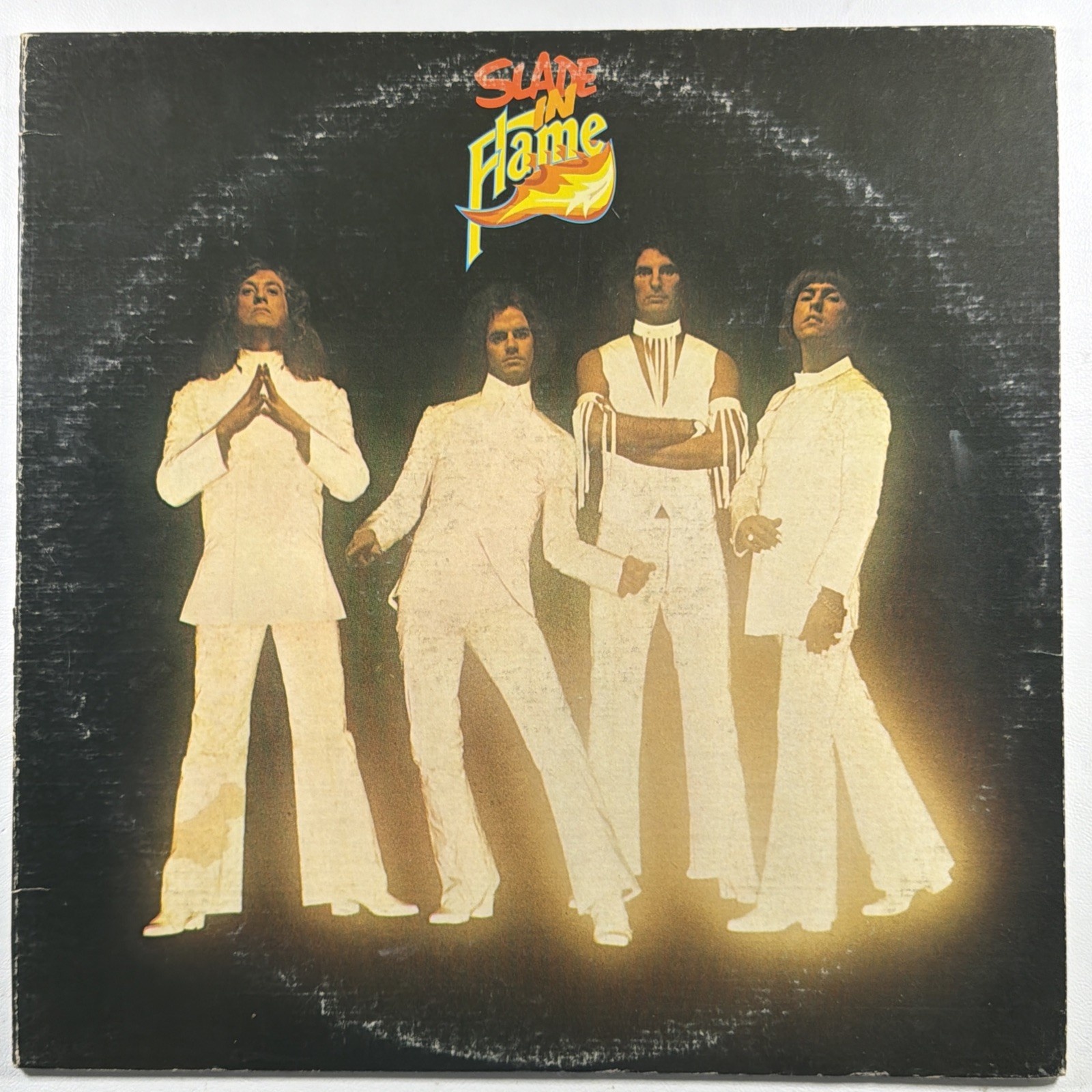 Slade - In Flame LP Warner Bros BS 2865 EX 1975 Glam Rock Power Pop