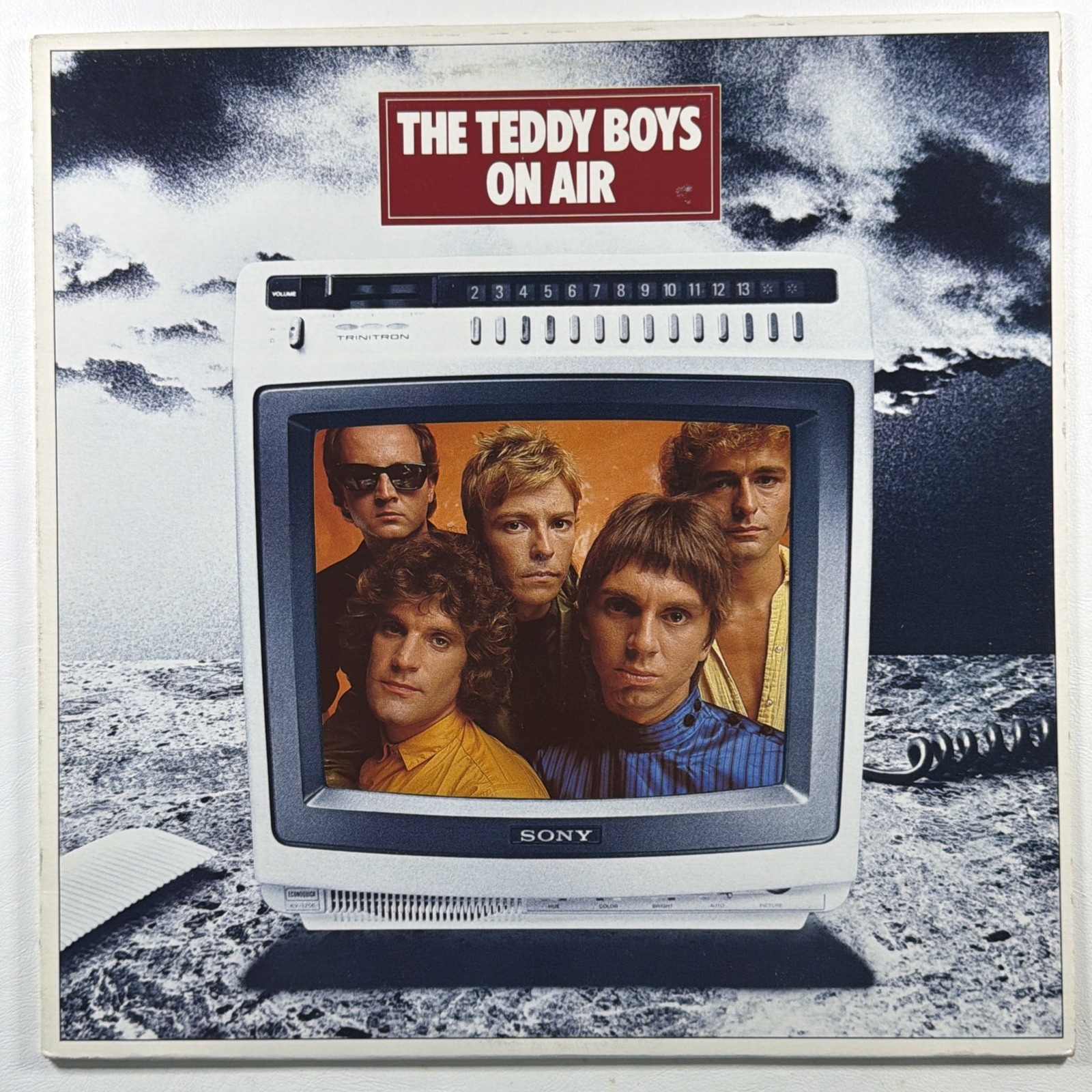 The Teddy Boys - On Air LP WEA XWEA 92006 NM 1980 Canada Pop Rock New Wave