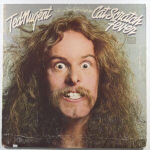Ted Nugent - Cat Scratch Fever LP Epic JE 34700 VG+ Gate 1977 Promo Wang Dang