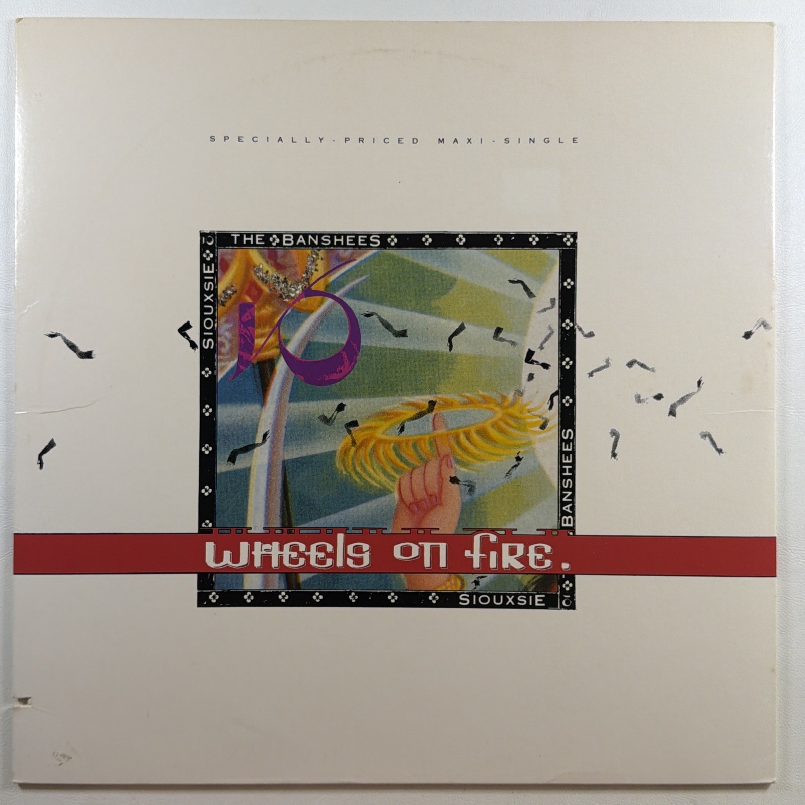 Siouxsie & the Banshees - Wheels On Fire Shooting Sun Maxi Single Geffen NM 1987