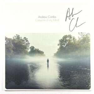 Andrew Combs “Canyons Of My Mind” LP/New West (NM) Cream Marbled Autographed