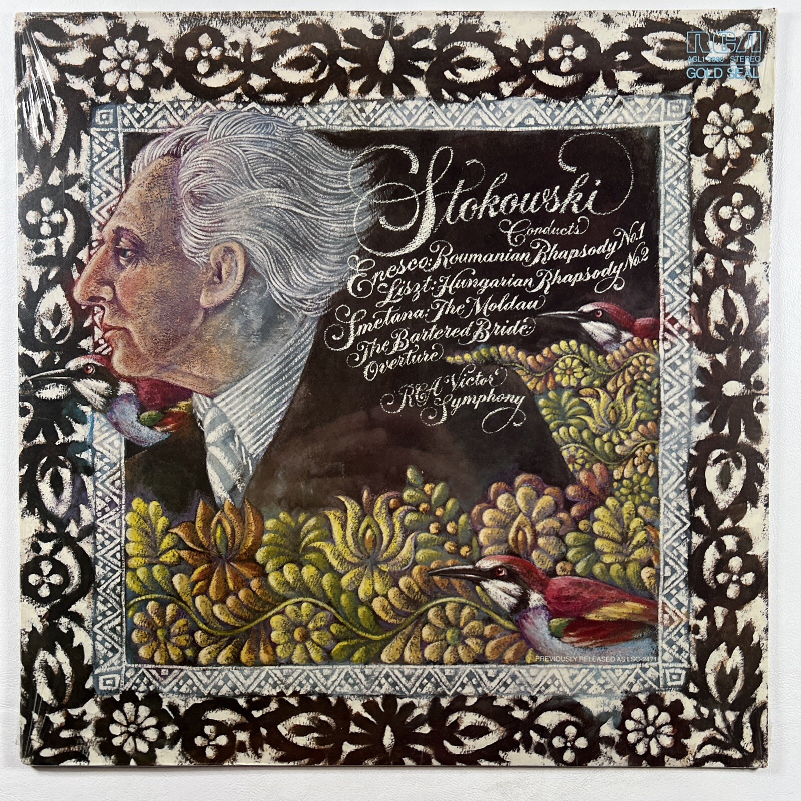 Stokouski Conducts Enesco: Roumanian Rhapsody LP/RCA AGL1-3880 (SEALED)