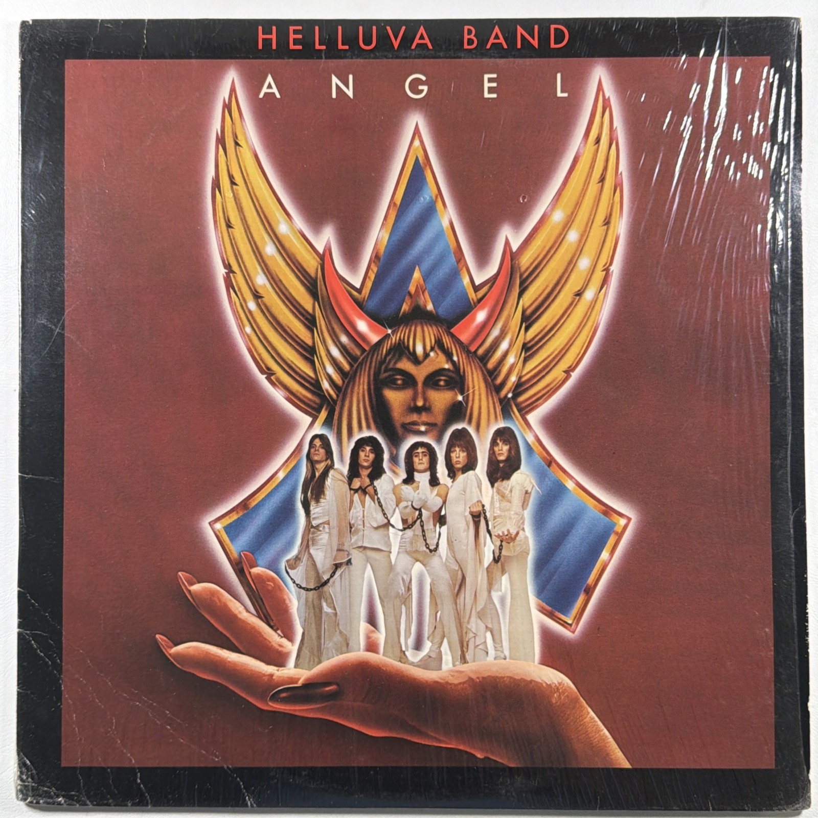 Angel - Helluva Band LP Casablanca NBLP 7028 NM Shrinkwrap 1976 Hard Rock