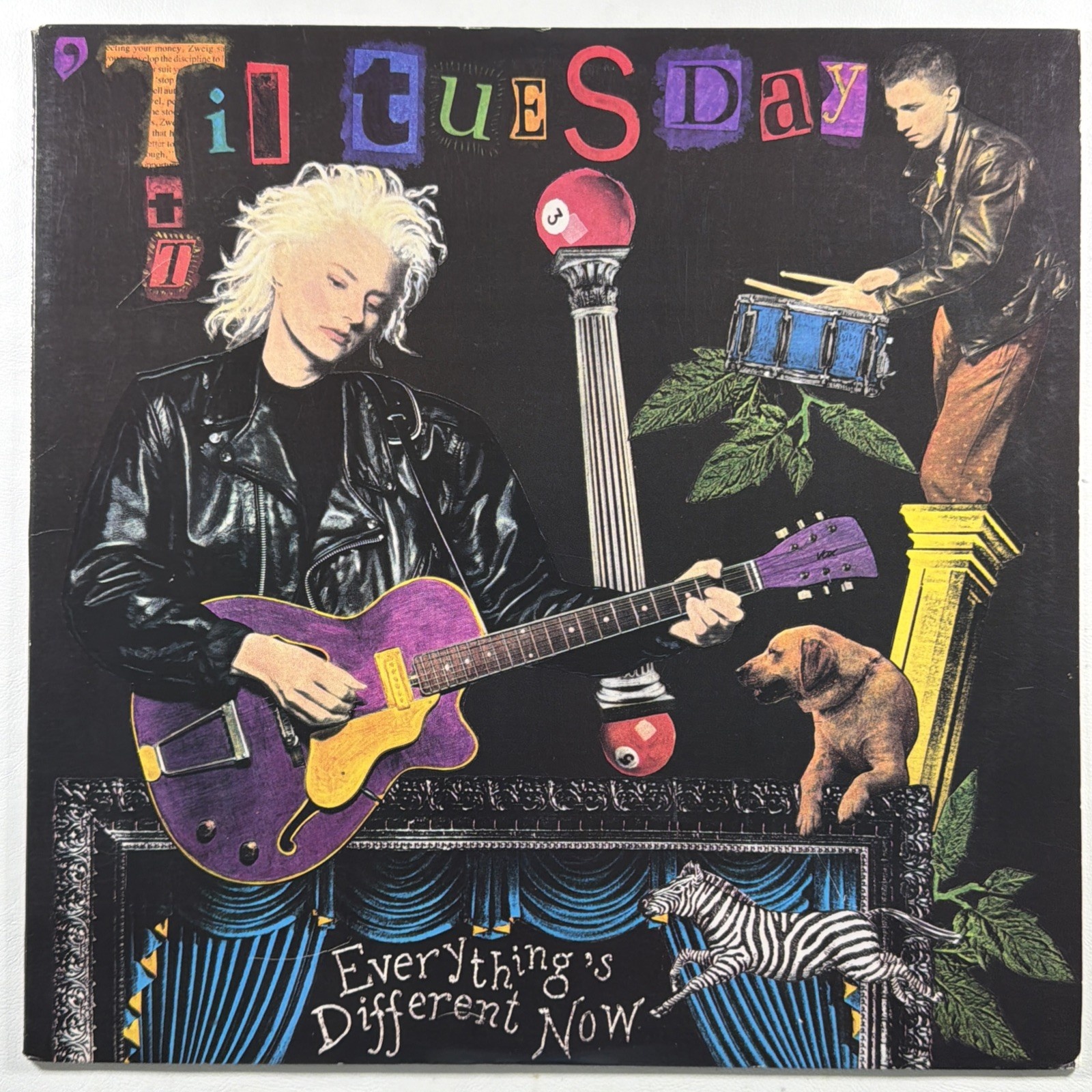 'Til Tuesday - Everything's Different Now LP Epic OE 44041 NM 1988 Alt-Rock