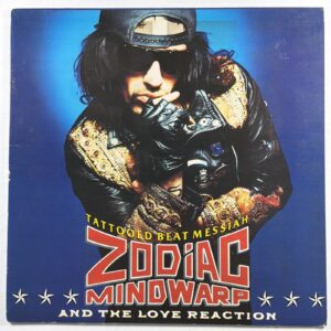 Zodiac Mindwarp And The Love Reaction – Tattoed Beat Messiah LP Mercury EX 1988