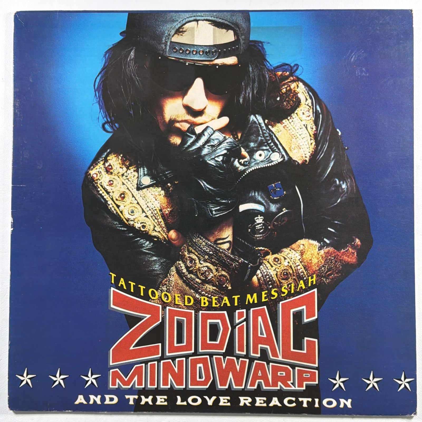 Zodiac Mindwarp And The Love Reaction – Tattoed Beat Messiah LP Mercury EX 1988