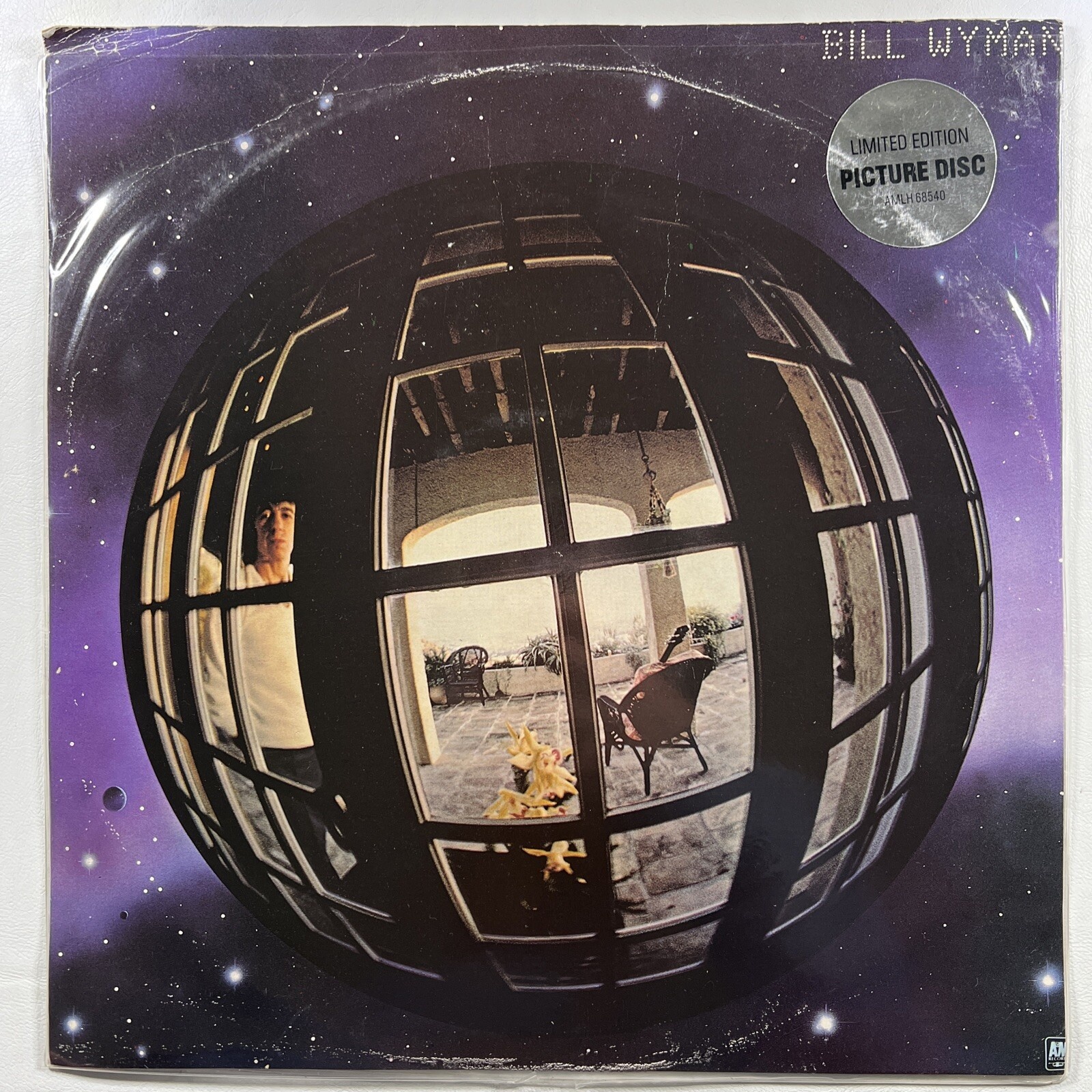 Bill Wyman “Self-Titled” LP/A&M Picture Disc Lim. Edit. AMLH68540 (EX) UK 1982
