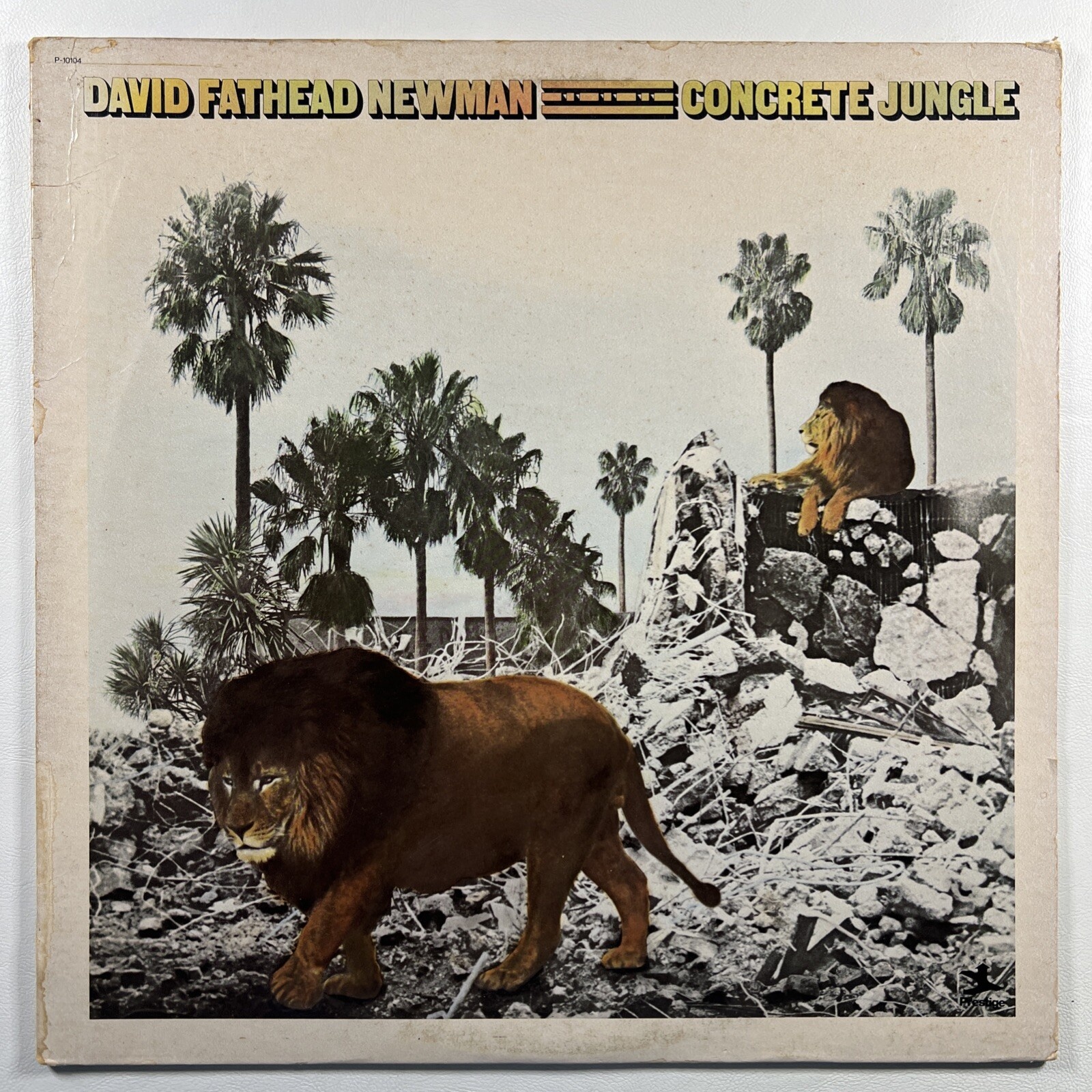 David Fathead Newman “Concrete Jungle” LP/Prestige P-10104 (NM) 1978