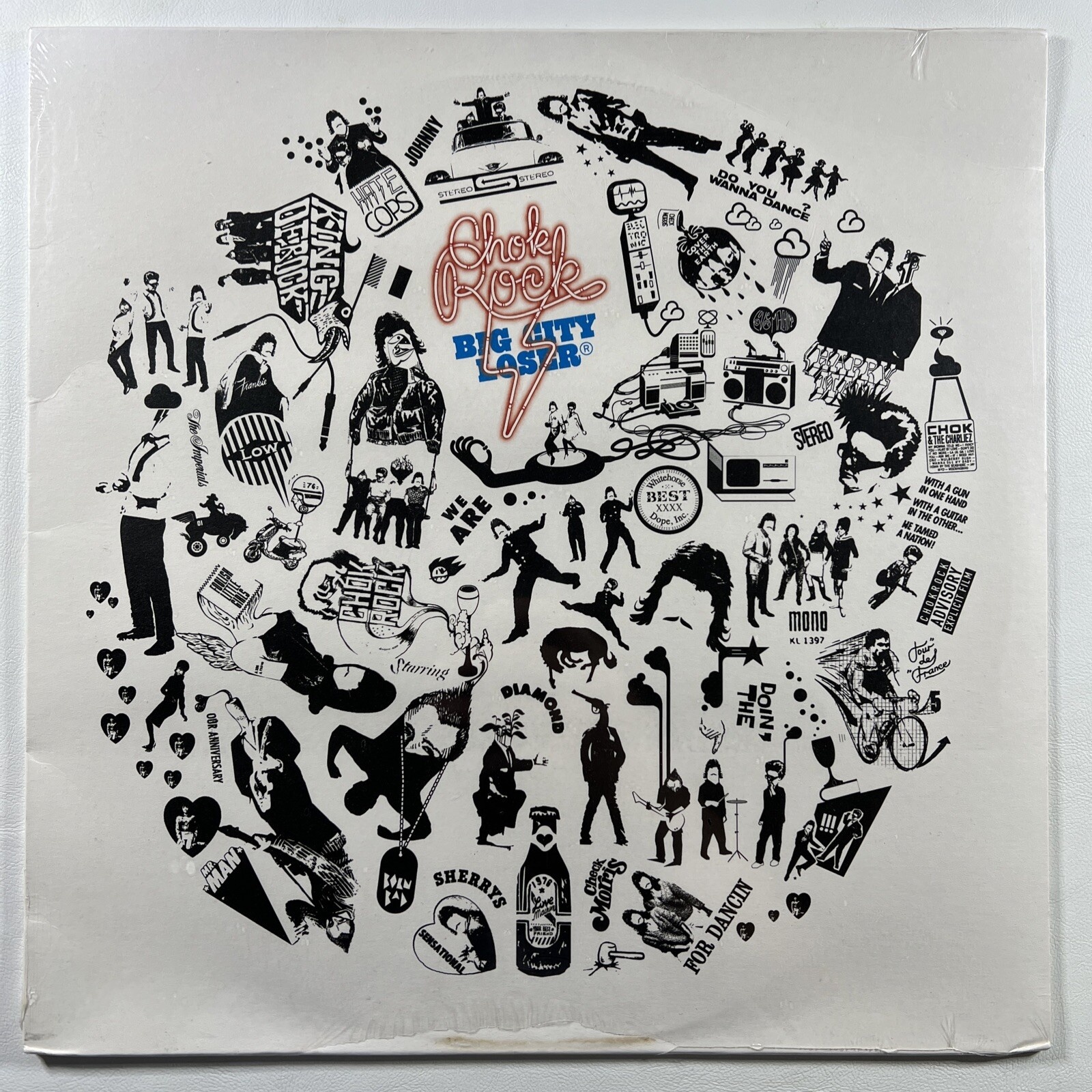 CHOK ROCK “Big City Loser” LP/Warp Records LC02070 (Sealed) UK 2005