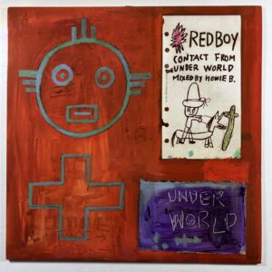 Red Boy “Contact From The Under World” Mixed By Howie B EP/12” (EX) Red 1998