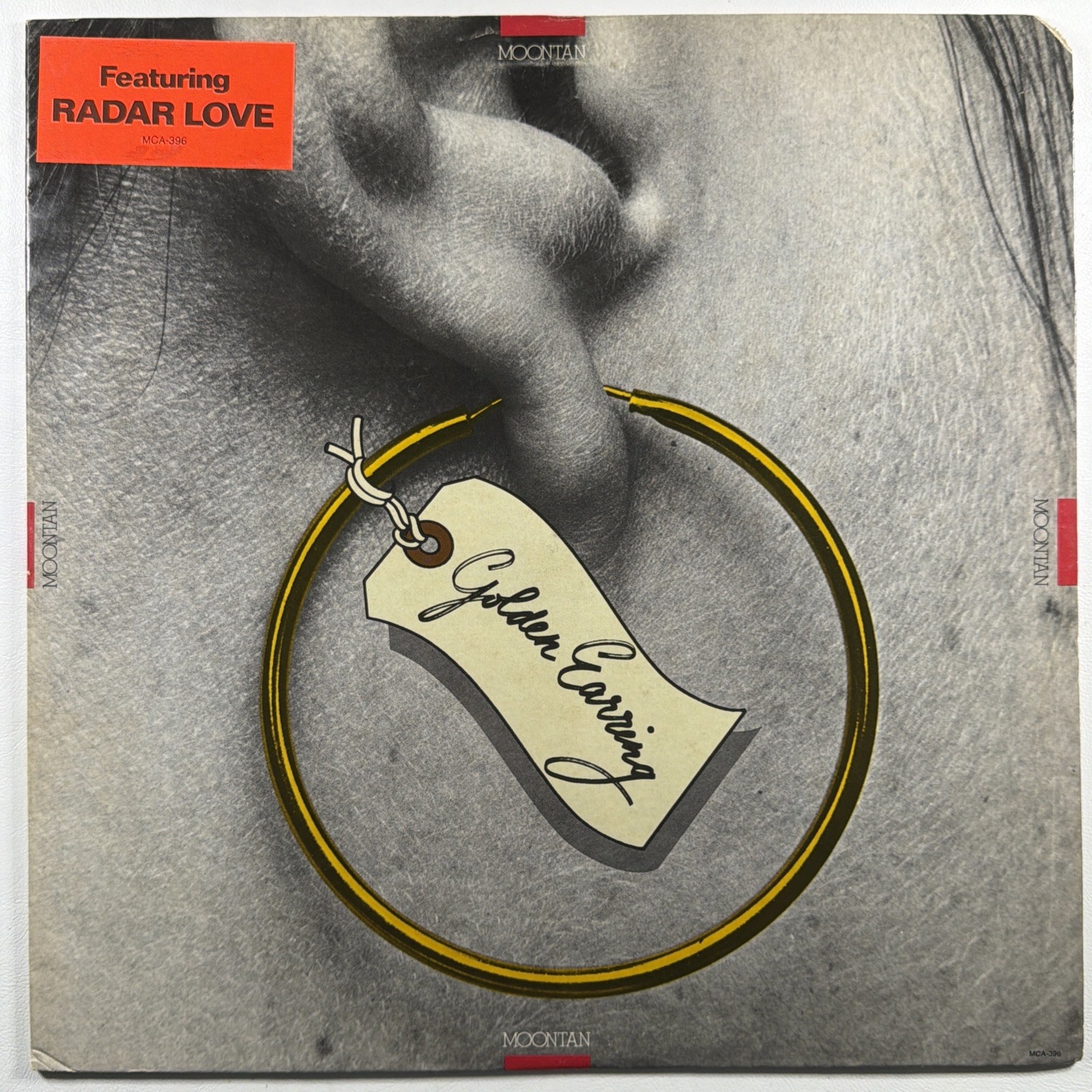 Golden Earring – Moontan LP MCA-396 VG+ “Radar Love” 1973 Hype Sticker