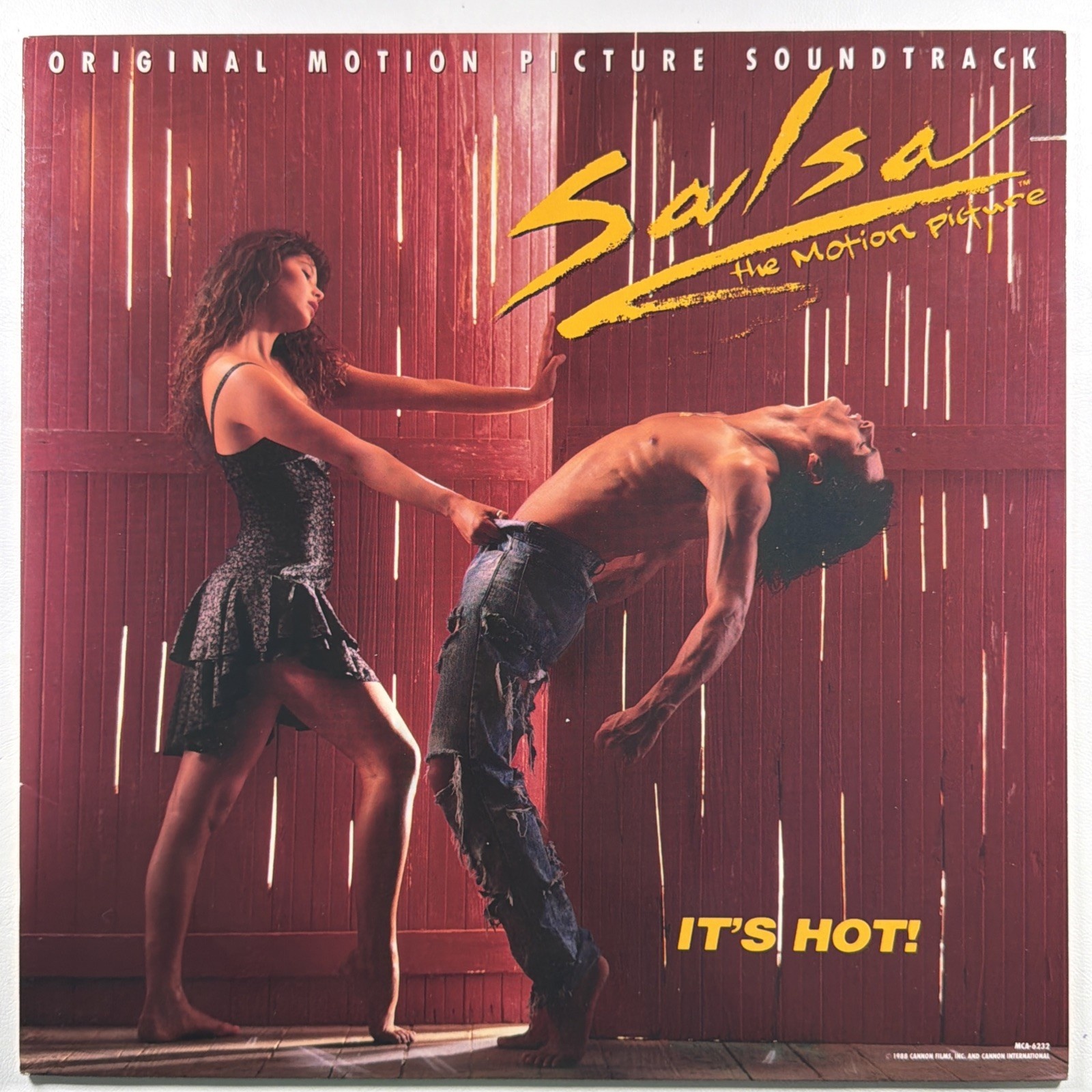 Various - Salsa Motion Picture Soundtrack It's Hot LP MCA 6232 EX 1988