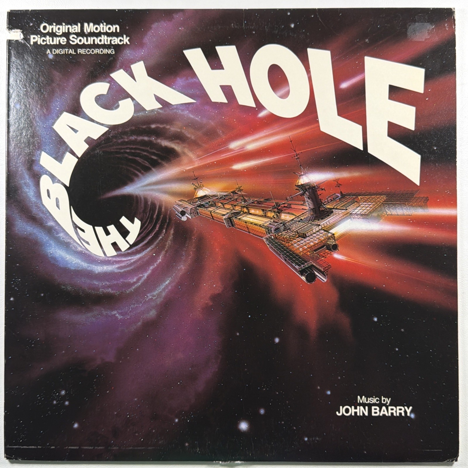 John Barry – The Black Hole Motion Picture Soundtrack LP Vista 5008 NM 1979