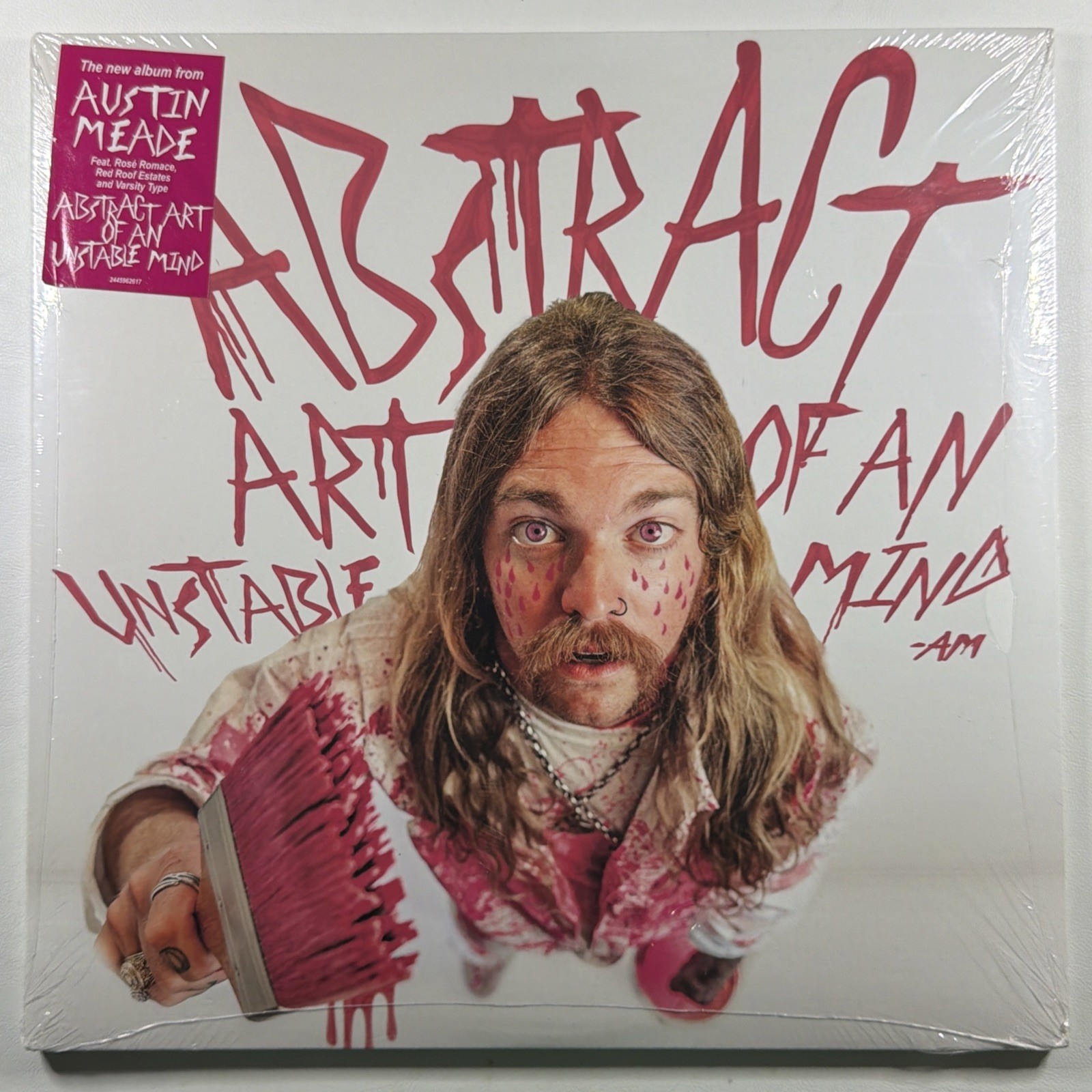 Austin Meade - Abstract Art Of An Unstable Mind 2LP Snakearm Sealed Promo Hype