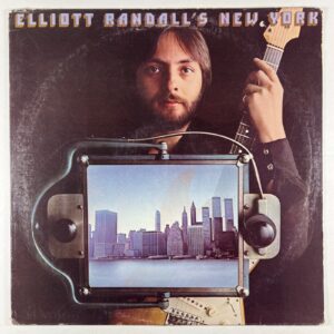 Elliott Randall’s New York LP/Kirshner PZ 34351 (EX) 1977 Insert