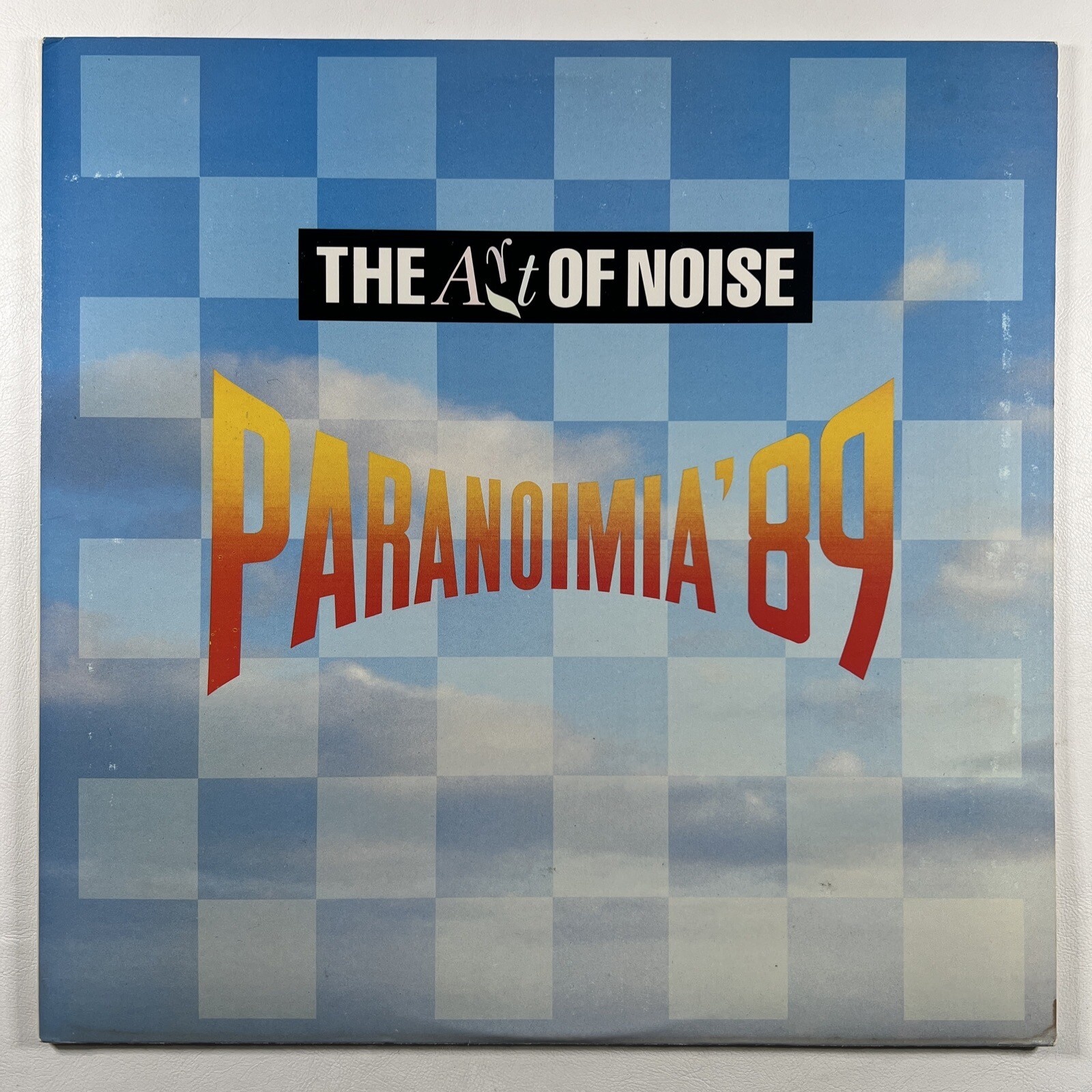 The ART OF NOISE “Paranoimia '89” LP/Polydor 12” Single (EX) White Label Promo