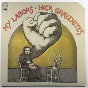 Nick Gravesites - My Labor LP Columbia CS 9899 VG+ 1969 Blues Rock