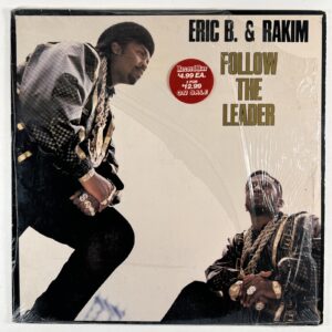 Eric B & Rakim - Follow The Leader 12" Single Uni Records VG+ Shrink 1988
