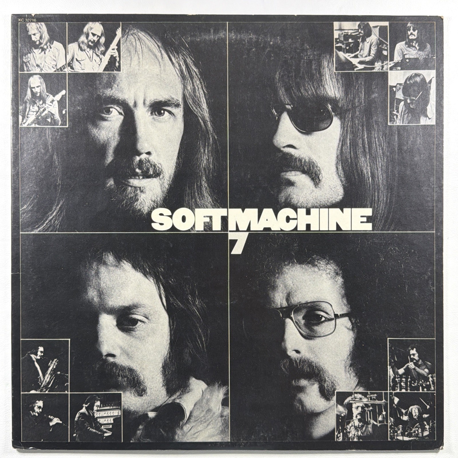 Soft Machine - 7 Seven LP Columbia KC 32716 Promo 1974 Jazz Rock Prog Fusion