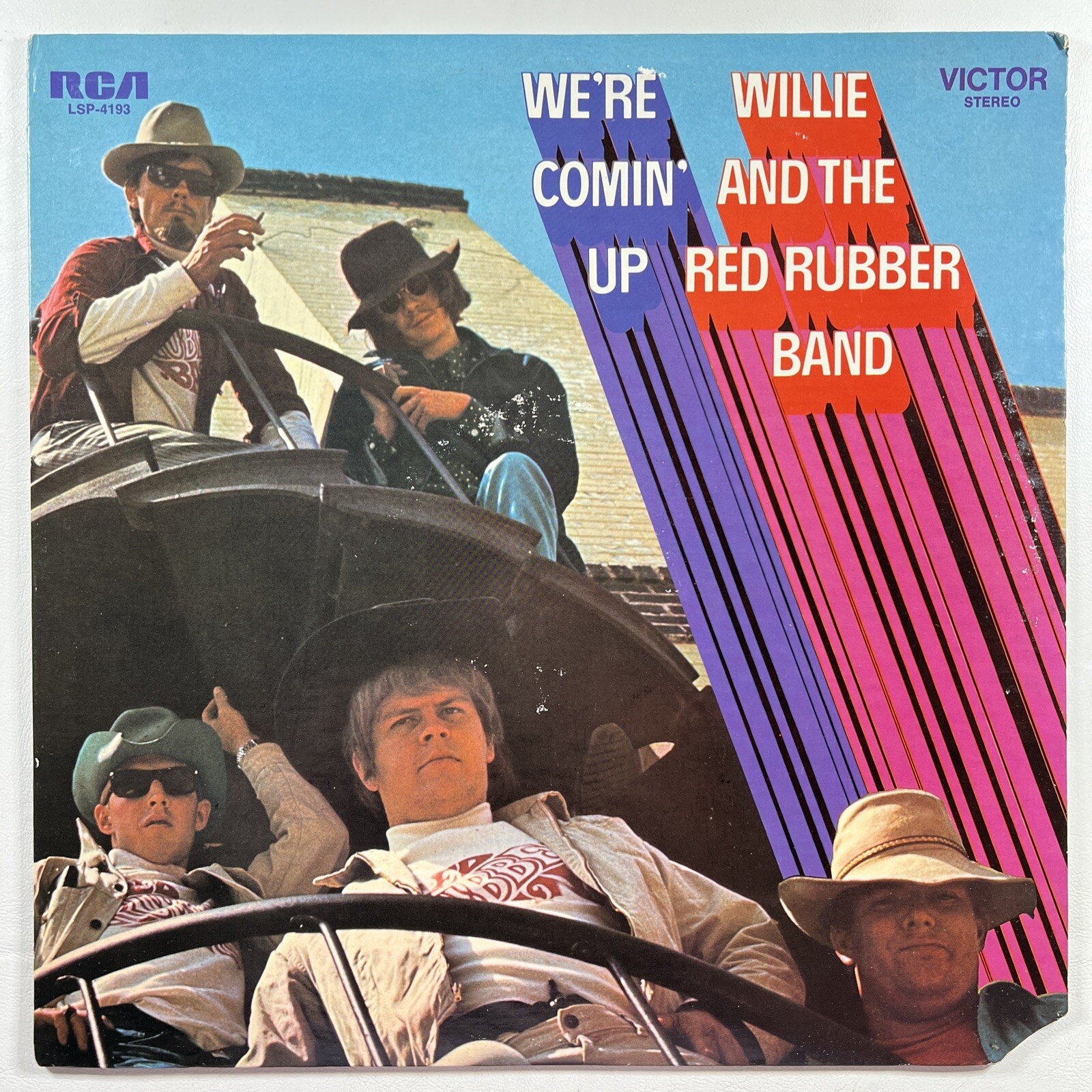 Willie and the Red Rubber Band “We’re Comin’ Up” LP/RCA LSP-4193 (EX) 1969
