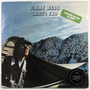 Jimmy Webb - Land's End LP Asylum SD 5070 NM White Promo 1974 Hype Sticker