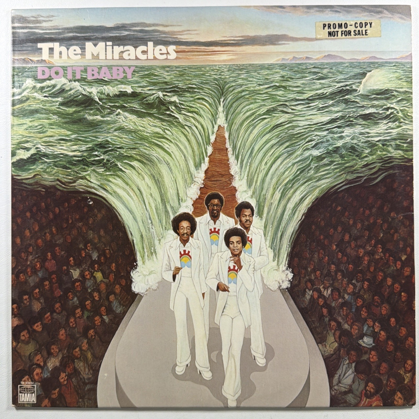 The Miracles - Do It Baby LP Tamla T6-334 S1 1974 Promo NM Funk Soul R&B