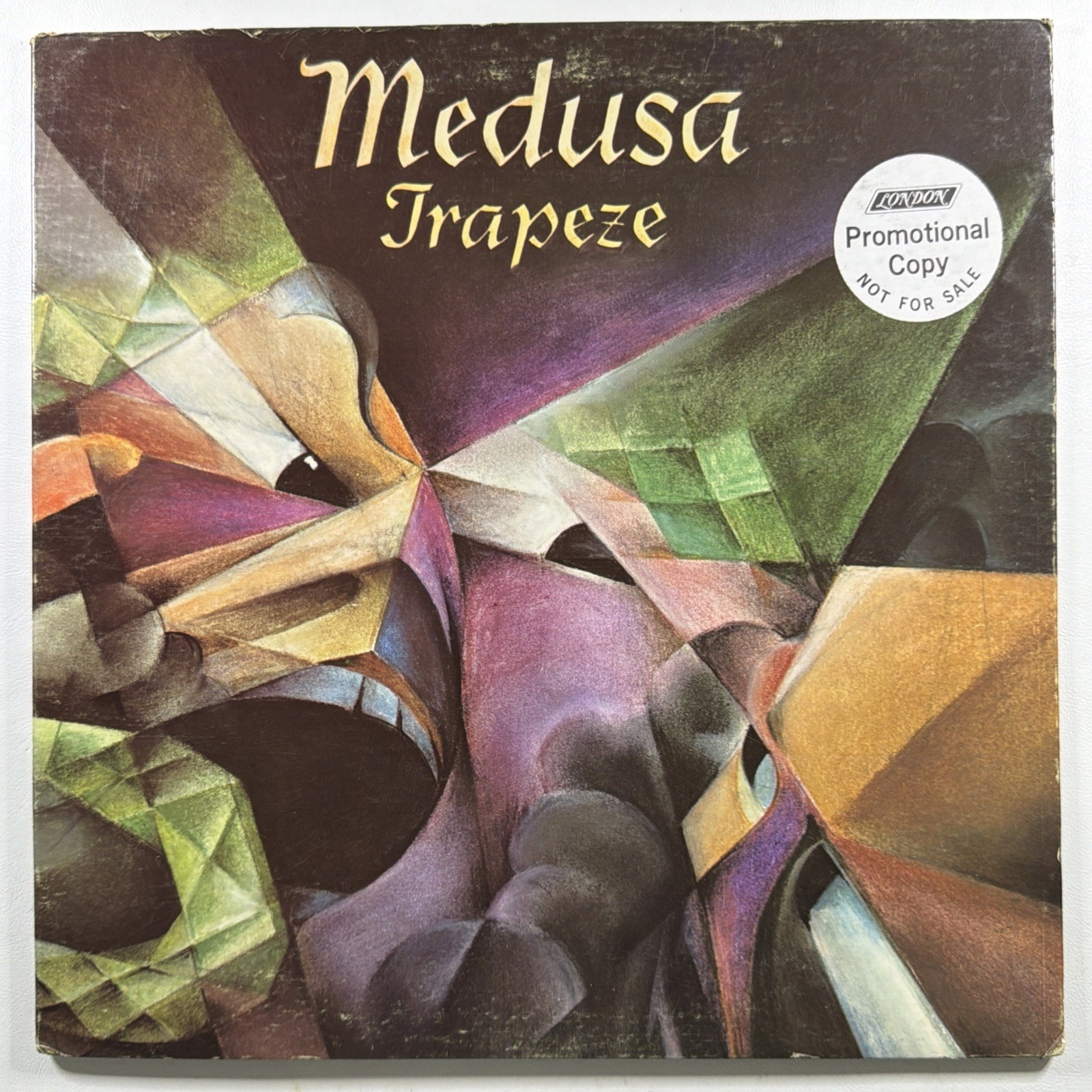 Medusa Trapeze LP Threshold THS 4 EX 1970 Promo Prog Psych Rock Gatefold