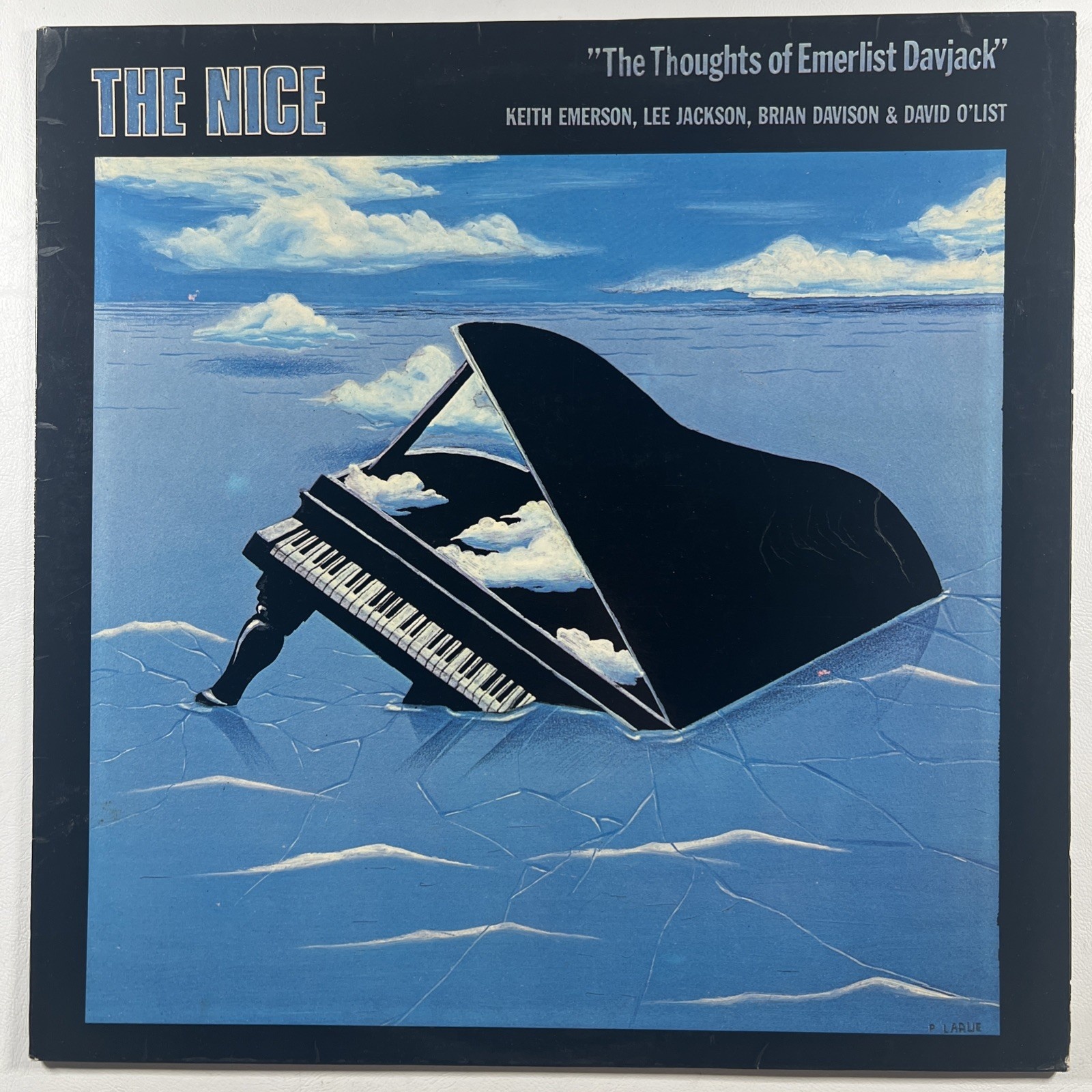 The Nice - The Thoughts Of Emerlist Davjack LP Charly CR 300 021 EX 1976 UK