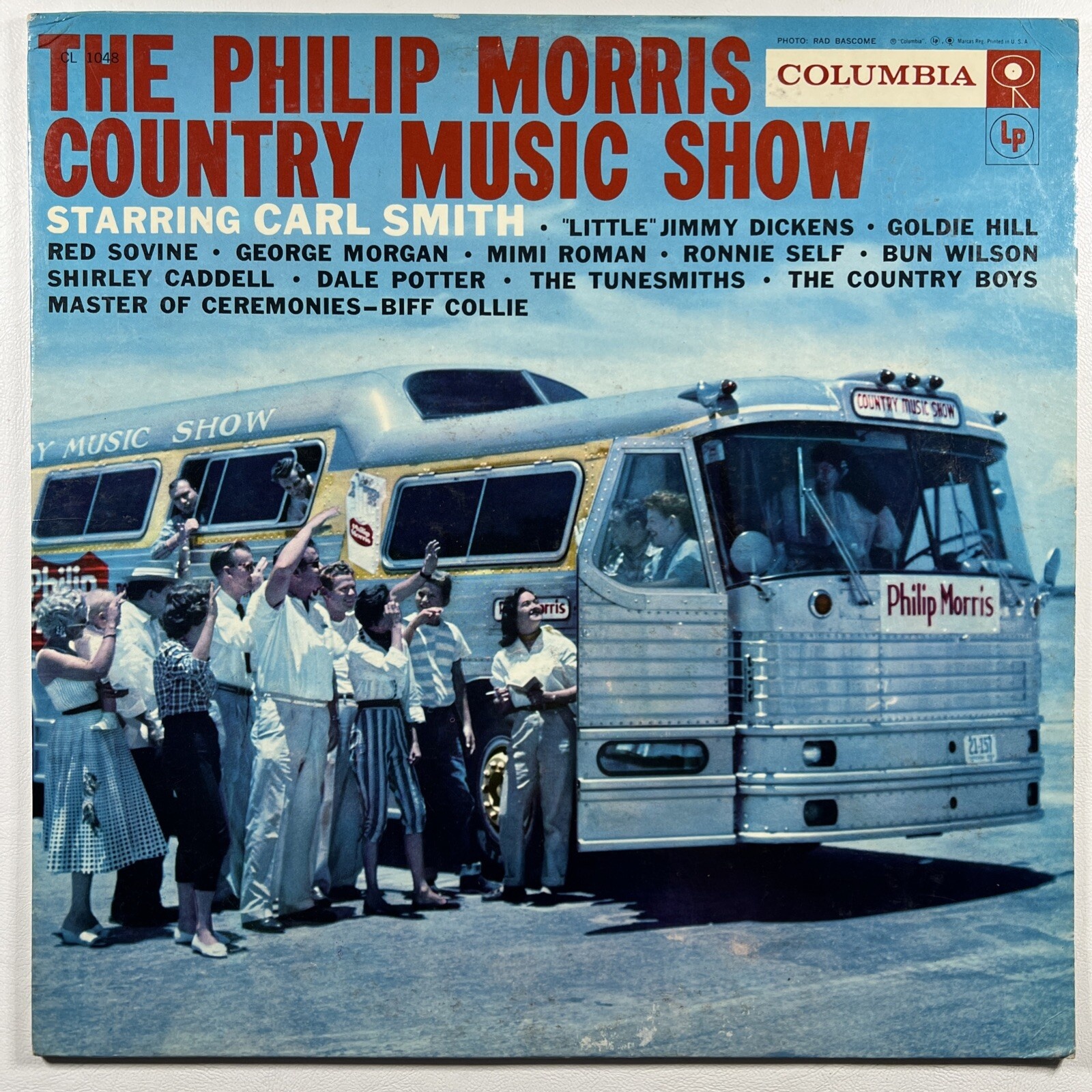 Various “The Philip Morris Country Music Show” LP/Columbia (EX) Mono White Promo
