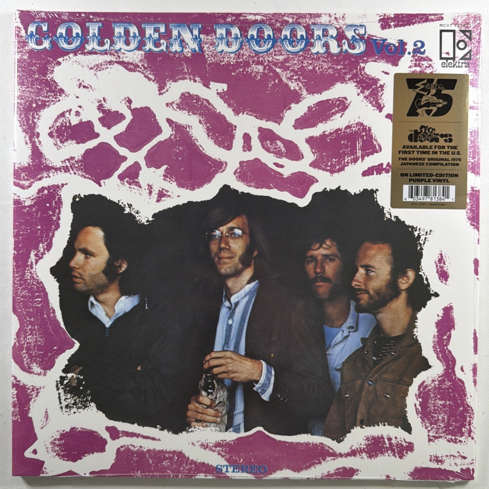 The Doors – Golden Doors Vol. 2 LP Elektra RCV172767 Sealed Ltd Ed Purple 2025