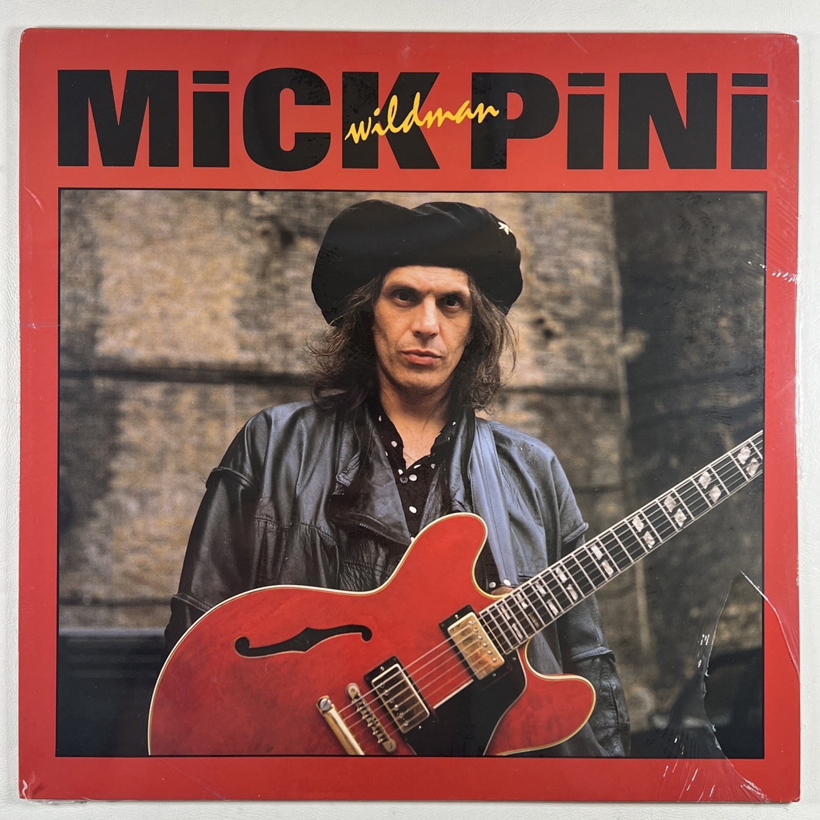 Mick Pini “Wildman” LP/Stomp Records BLUB 099 (Sealed) White Germany 1989