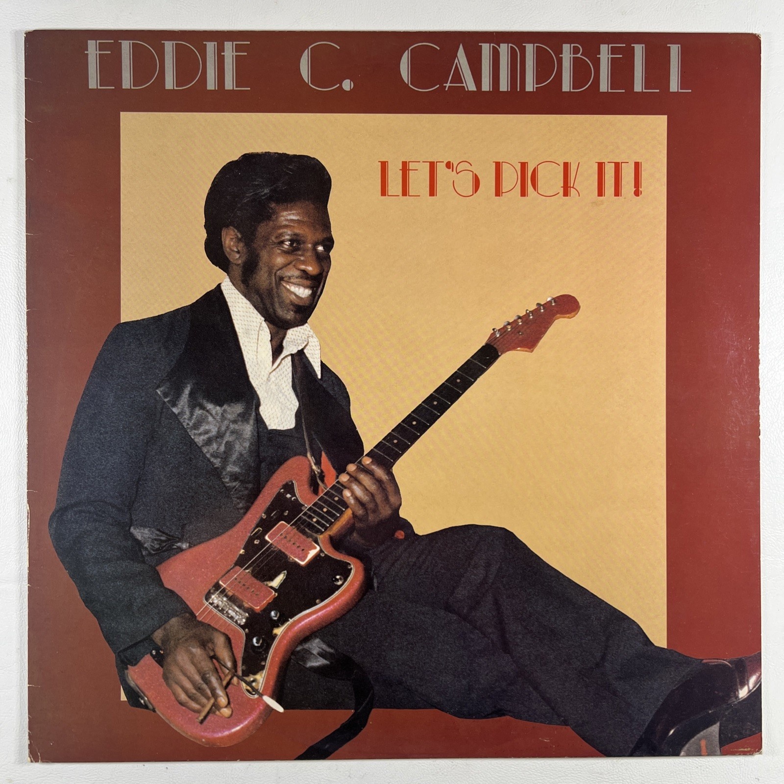 Eddie C. Campbell “Let’s Pick It” LP/Black Magic 9007 (NM) 1984 Chicago Blues