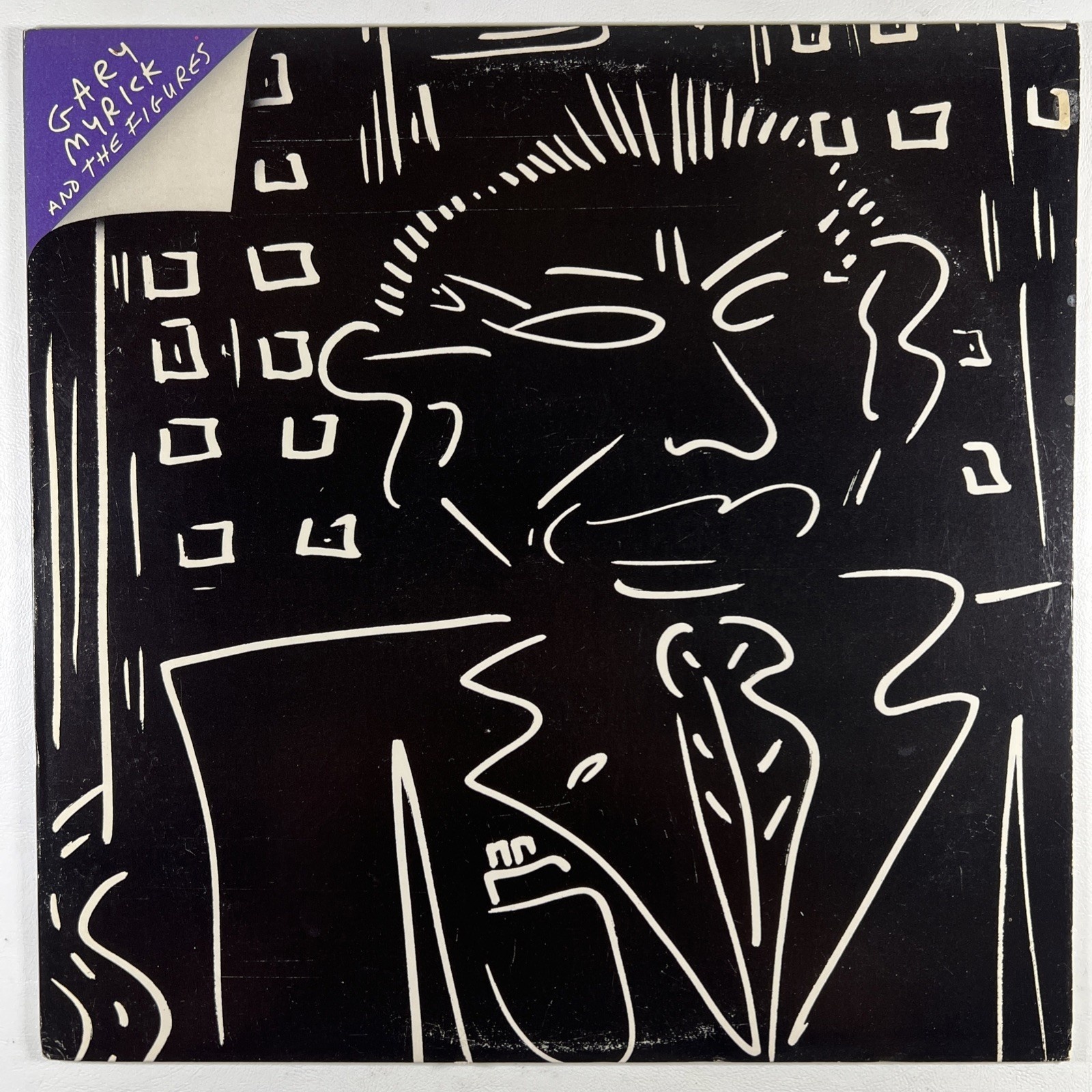 Gary Myrick & The Figures “Self-Titled” LP/Epic NJE 36524 (EX) White Promo 1980