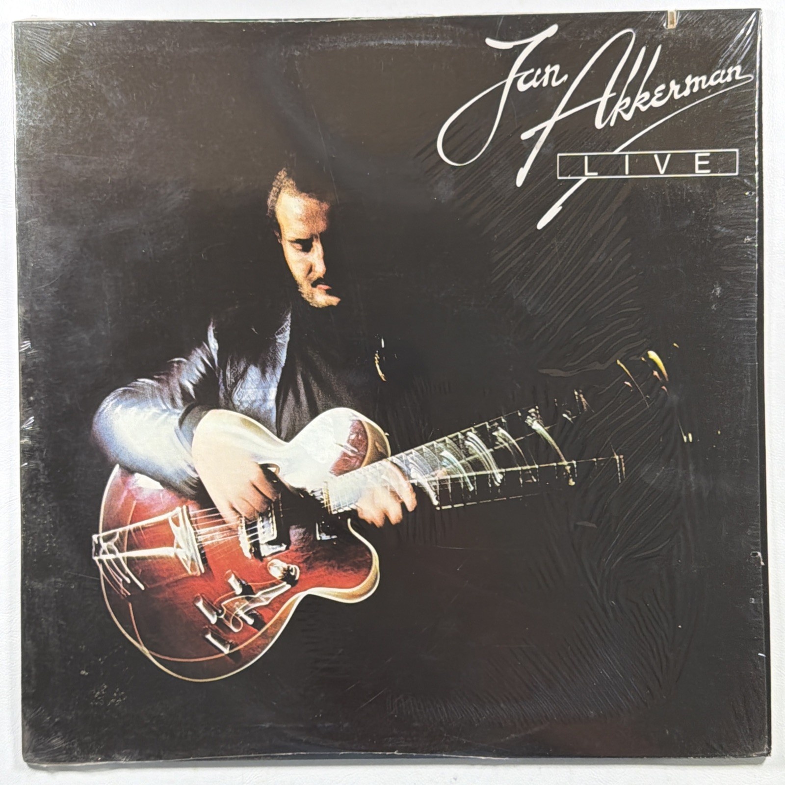 Jan Akkerman - Live LP Atlantic SD 19241 NM Shrinkwrap 1979 Guitar Jazz Rock