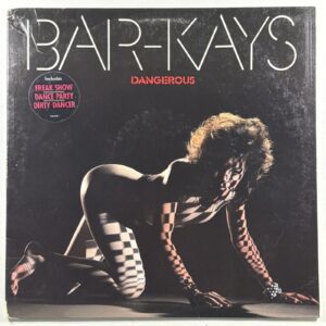 BAR-KAYS - Dangerous LP Mercury 818-478-1 M-1 EX Promo 1984 Hype Sticker Funk