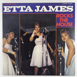 Etta James “Etta James Rocks The House (Live)” LP/Jackpot (EX) 2014 Blue Remast.