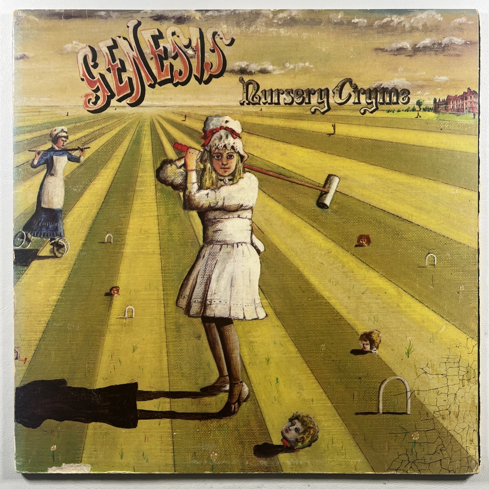 Genesis - Nursery Crimes LP Charisma CAS 1052 VG+ 1972 Gatefold Prog Rock