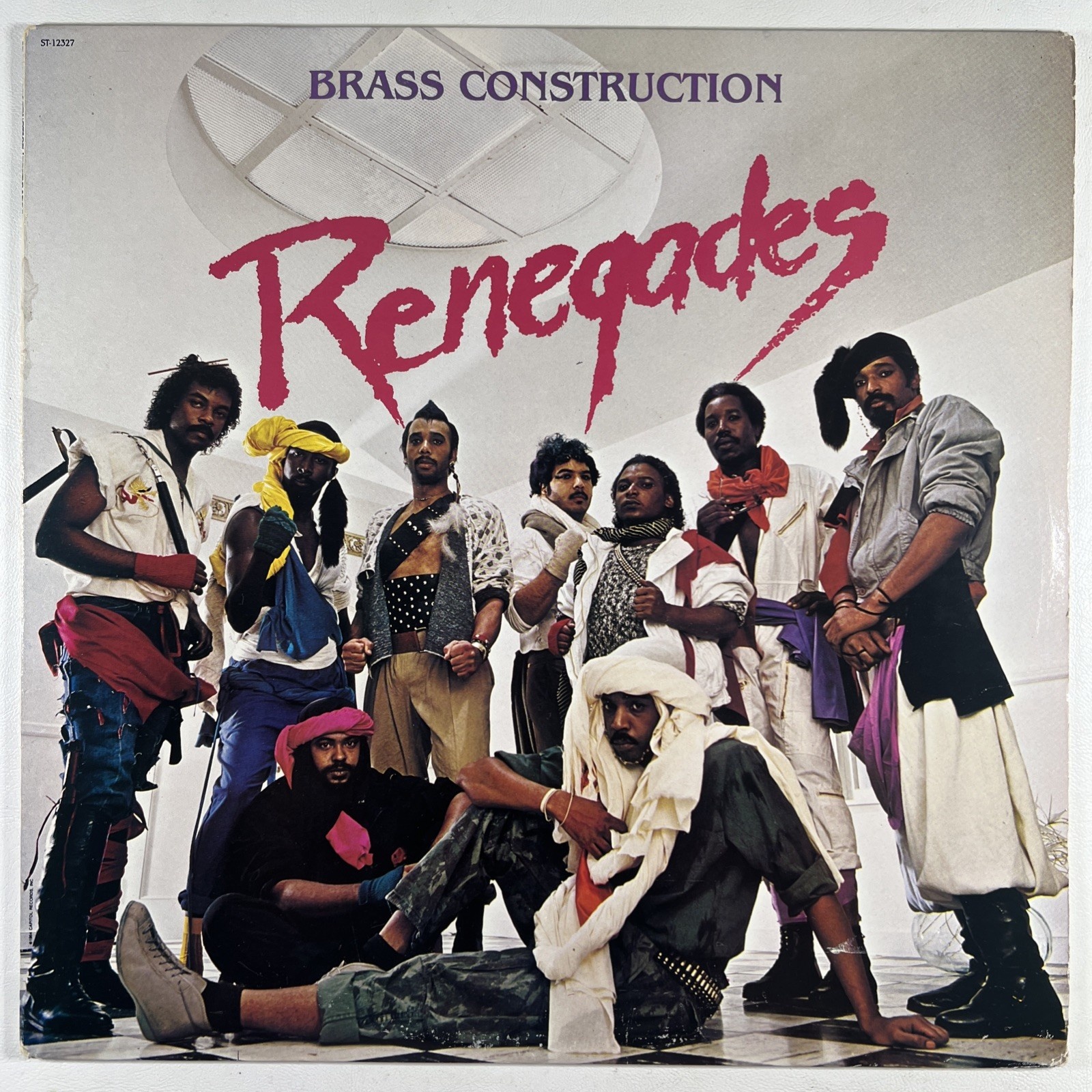 Brass Construction ”Renegades” LP/EMI ST-12327 (EX) 1984 Funk Soul