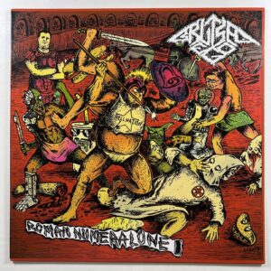 Bruised Ego “Roman Numeral One” LP/Tru Freak SSR-014 (EX) Red Marble Insert 2018
