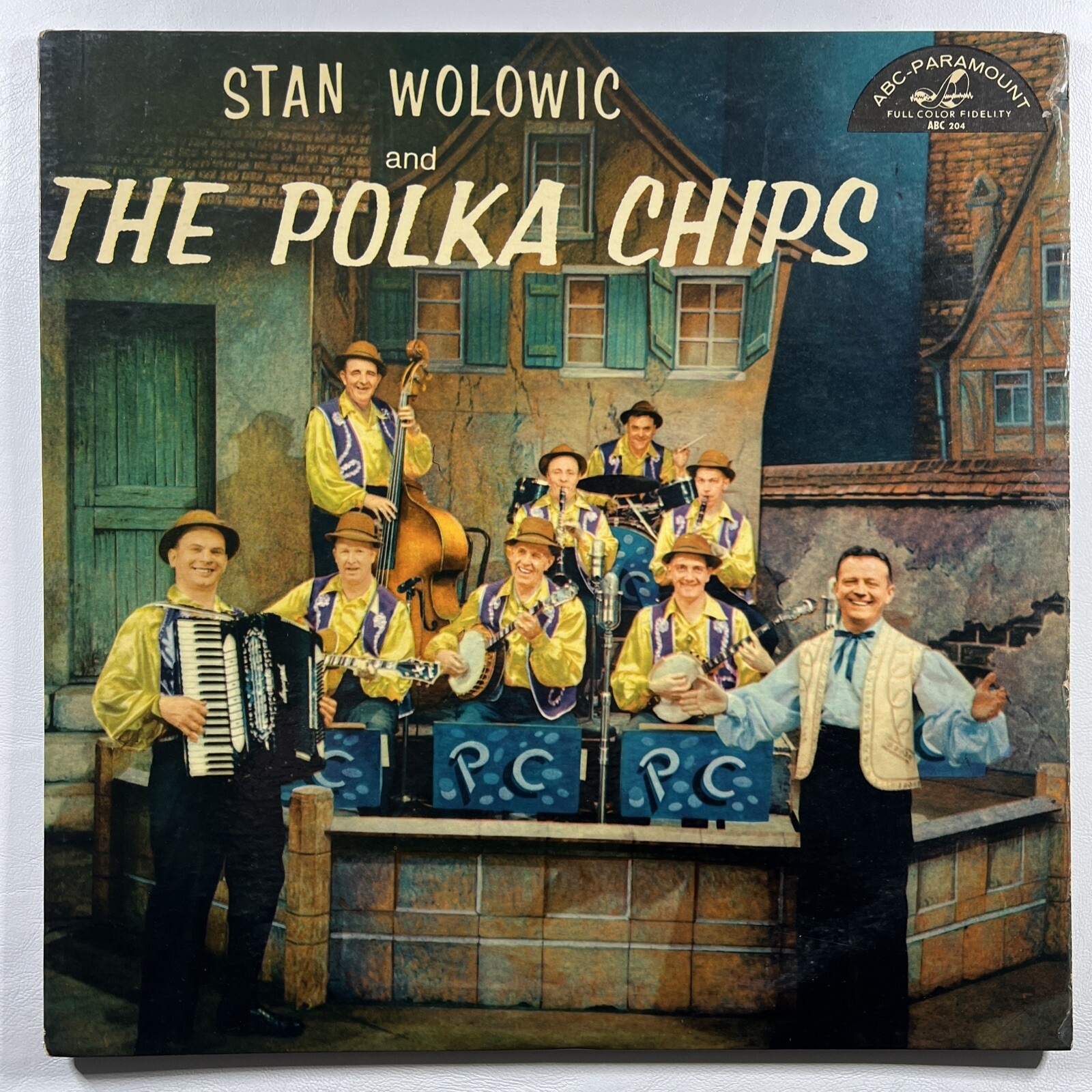 Stan Wolowic and the Polka Chips “Self-Titled” LP/ABC 204 (VG+) Mono 1958