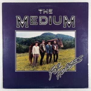 The Medium - For Horses LP YK Records YK-098 NM Purple 2022 Indie Rock