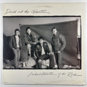 David And The Giants Inhabitants of the Rock LP Myrrh NM 1984