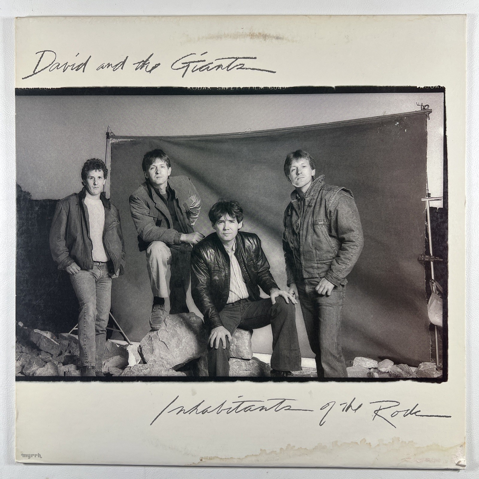 David And The Giants Inhabitants of the Rock LP Myrrh NM 1984