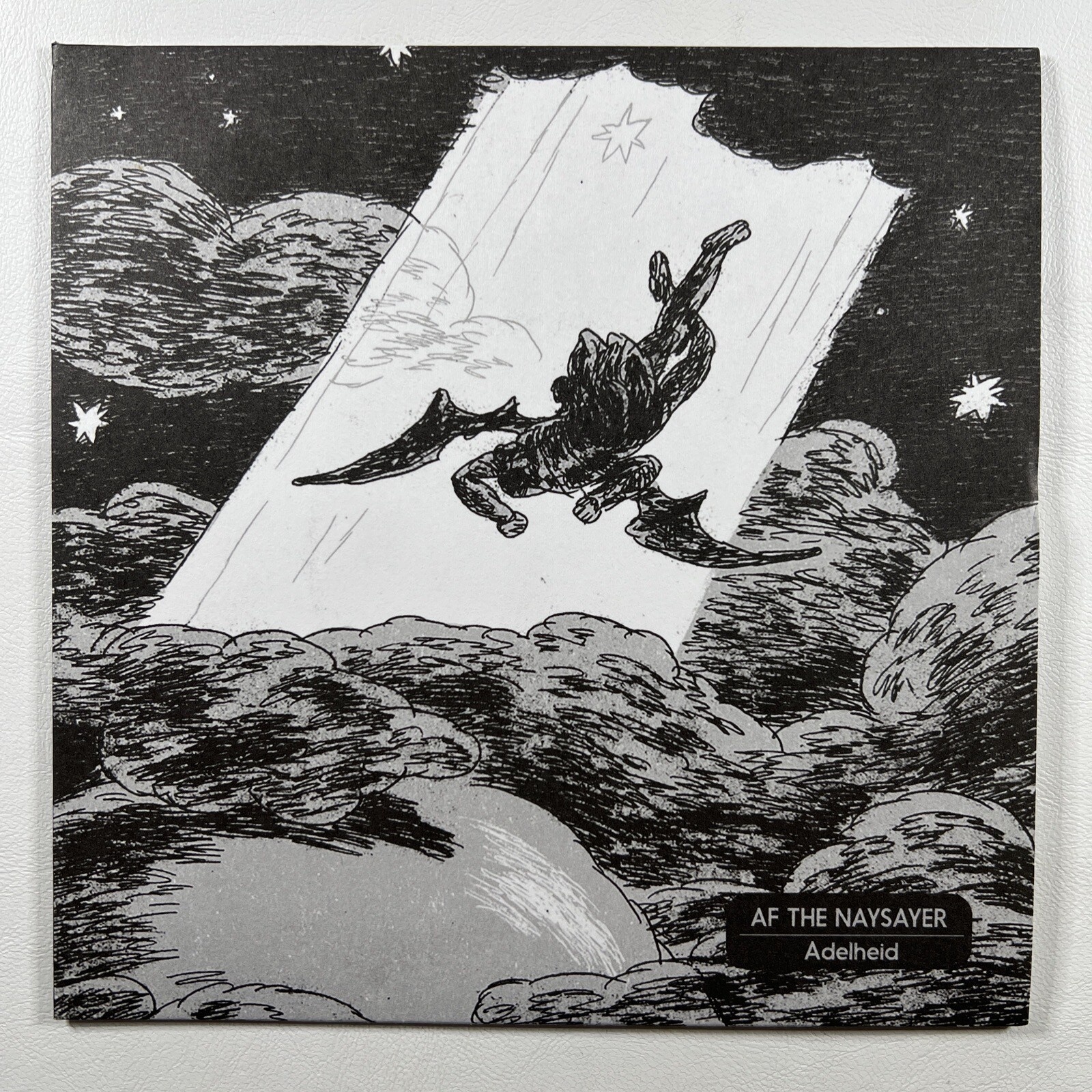AF THE NAYSAYER “Adelheid” LP/7” Single Strange Daisy SDR023 (NM) Marble 2020