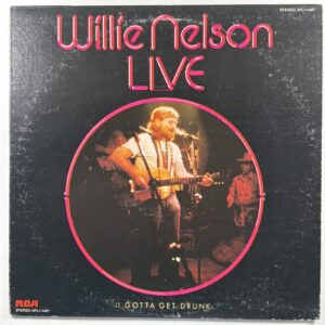 Willie Nelson ‎– Willie Nelson Live LP RCA ‎– AFL1-1487 NM 1976 Promo
