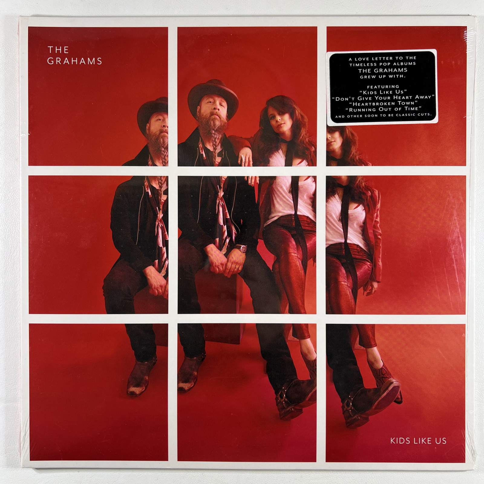 The Grahams “Kids Like Us” LP/3 Sirens (Sealed) 2020 White Vinyl Gatefold