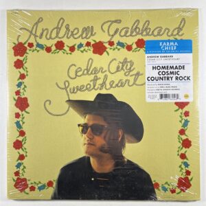Andrew Gabbard “Cedar City Sweetheart” LP/Coleman (Sealed) Yellow/Red Swirl Ltd.