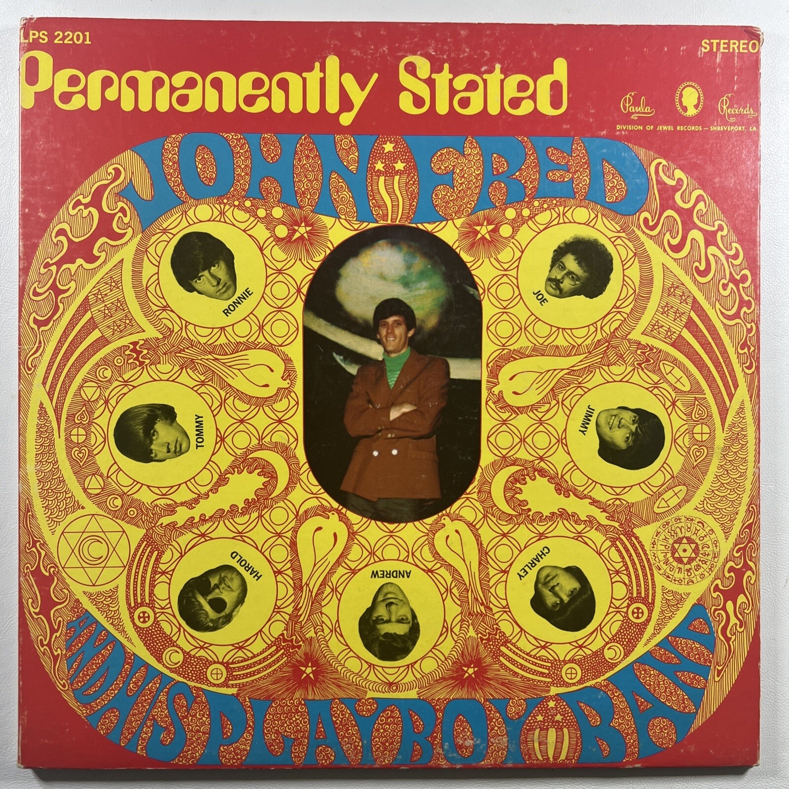 John Fred and His Playboy Band "Permanently Stated" LP/Paula LPS2201 (VG+) 1968